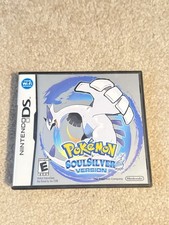 Pokemon: SoulSilver Version (Nintendo DS, 2010) Authentic, Tested w/ All Manuals