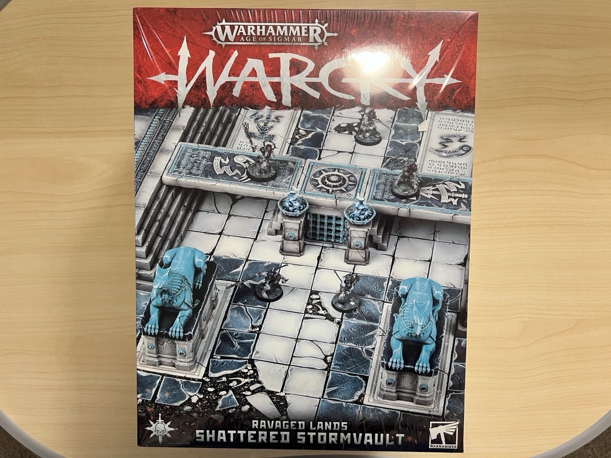 ウォーハンマー　ウォークライshattered stormvault Games Workshop Warhammer Age of Sigmar Warcry Ravaged Lands