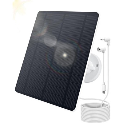 Solarpanel Für Ring Kamera 5W Langlebig  Verstellbar