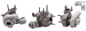 LUCAS Turbolader mit Dichtungen (LTRPA7406111) für KIA Cerato I Hyundai Matrix