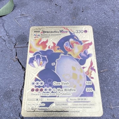 dracaufeu pokemon card gold Pokemon TCG Dracaufeu Vmax HP 330 SV 107/122 Gold Card