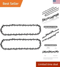 High-Quality 14 Inch Chainsaw Chains - 3/8 Low Profile, Ideal for Professionals