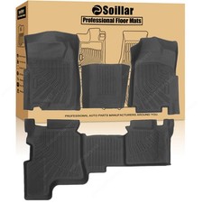3d Floor Mats Liners Tpe For 1988-1998 Silverado 1500 Extended Cab Waterproof