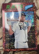 2026 Topps Heritage - Jonathan Aranda #20 Burgundy Sparkle (SP)