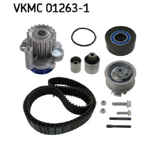 Wasserpumpe + Zahnriemensatz FüR VW Tiguan 5N 2.0 07 Bis 18 SKF Cbba Teil-image