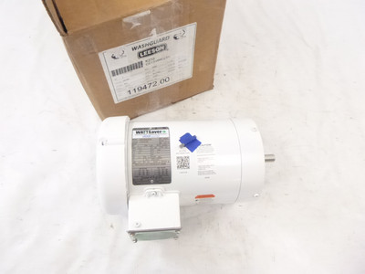 Leeson 119472.00 2HP 3490RPM 3PH 56C Epoxy Washdown Motor