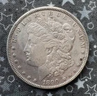 1890 Morgan Silver Dollar US Coin Philadelphia Mint Extremely Fine Circulated