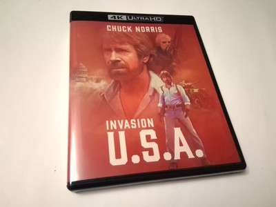 Invasion USA (4K Ultra HD + Blu-ray, Chuck Norris, Vinegar Syndrome, Cannon)