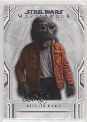 2018 Topps Star Wars Masterwork Ponda Baba #54 1h5