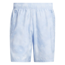 adidas Essentials Woven Zipper Pocket Shorts Mens Blue Casual Athletic Bottoms J