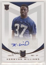 2013 Panini Momentum Rookie Signatures 402/599 Kerwynn Williams #153 Auto 1s7