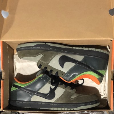 2006 Nike Dunk Low CL Adventure Pack Men 9 Jade Stone Army Olive OG  304714301 | eBay