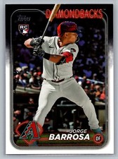 2024 Topps Update #US22 Jorge Barrosa Arizona Diamondbacks