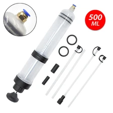 500CC Car Fuel Oil Extractor Brake Fluid Oil Change Syringe Fluid Pump Tools 