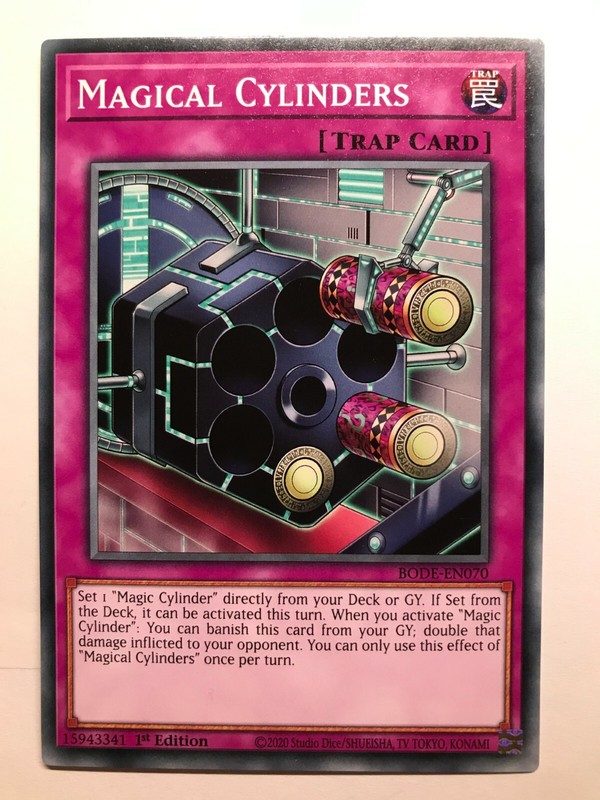 Magical Cylinders - BODE-EN070 - Common - 1st Edition - YuGiOh