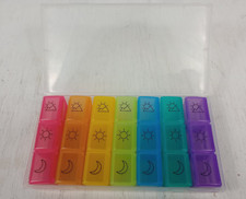 Terasako Weekly Medicine Pill Case Organizer