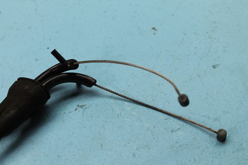 813 06-07 KAWASAKI NINJA ZX10R THROTTLE IDLE CABLE CABLES - Picture 3 of 7