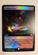1x Scalding Tarn FOIL Extended Art NM - MTG Modern Horizons 2 MH2 x1 (4 Avail)
