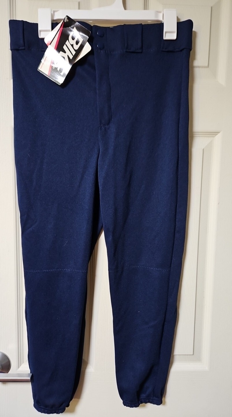 Bike Mens Baseball Pants NWT Large Navy 36-38 Waist  Style 4108