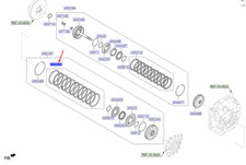 Disque d'embrayage Kia SPORTAGE