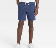 Men's Shorts Blue Goodfellow Elastic Waist Draw String NWT Size XS