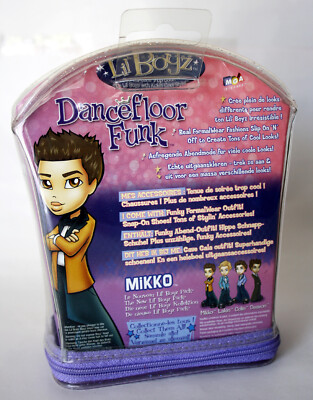 LIL BRATZ LIL BOYZ MIKKO DOLL DANCEFLOOR FUNK MGA NEW ! | eBay