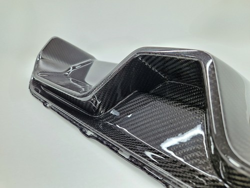 REAR BUMPER CENTER DIFFUSER CARBON FIBER CS STYLE BMW M5 F90 - Picture 12 of 13