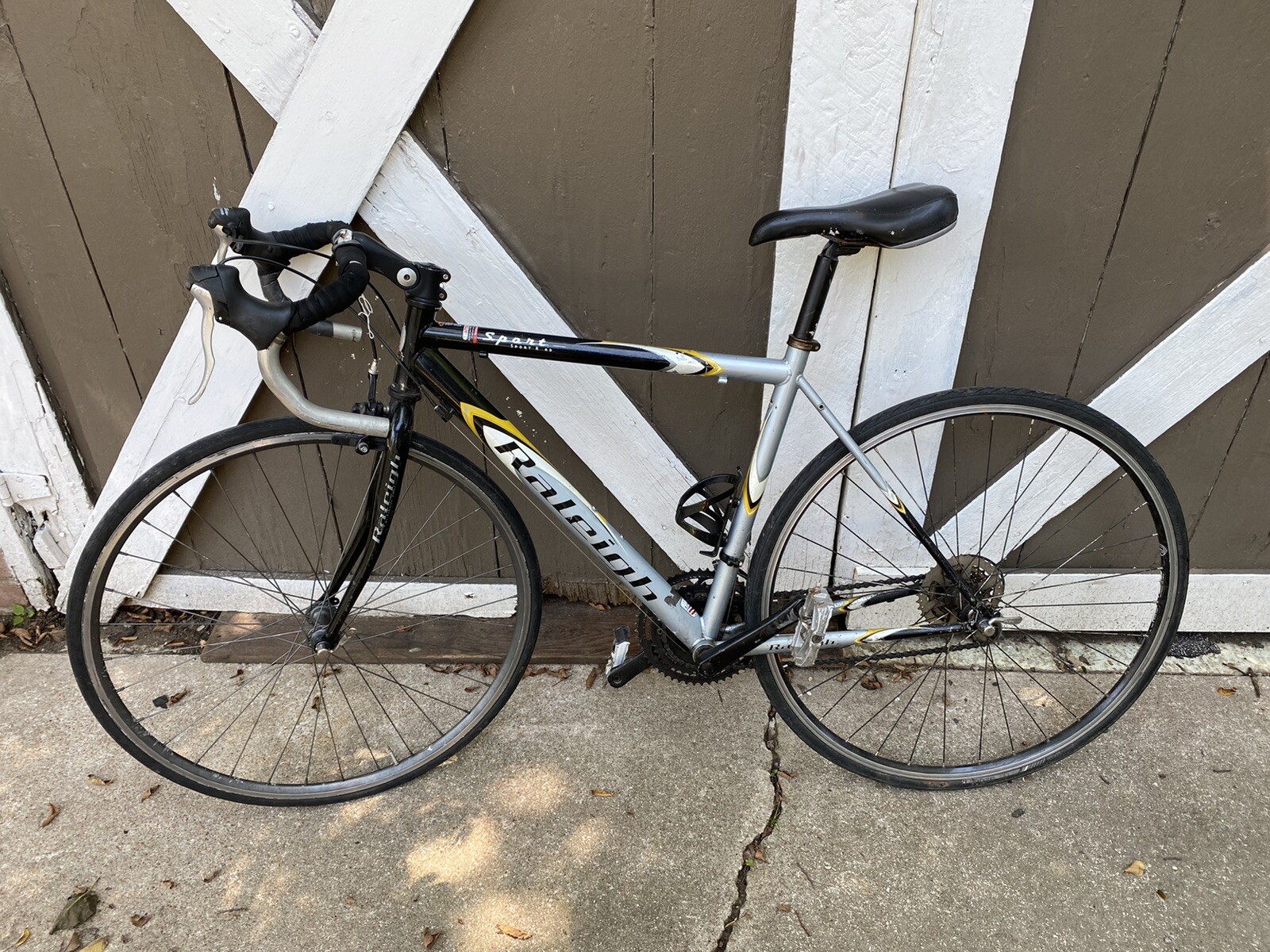 Raleigh Sport Road 50XL Bicycle -Silver/Black-