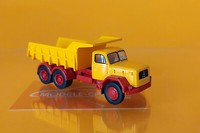 Brekina 83300 Magirus Jupiter Kipper, Gelb / Rot 1:87 Neu