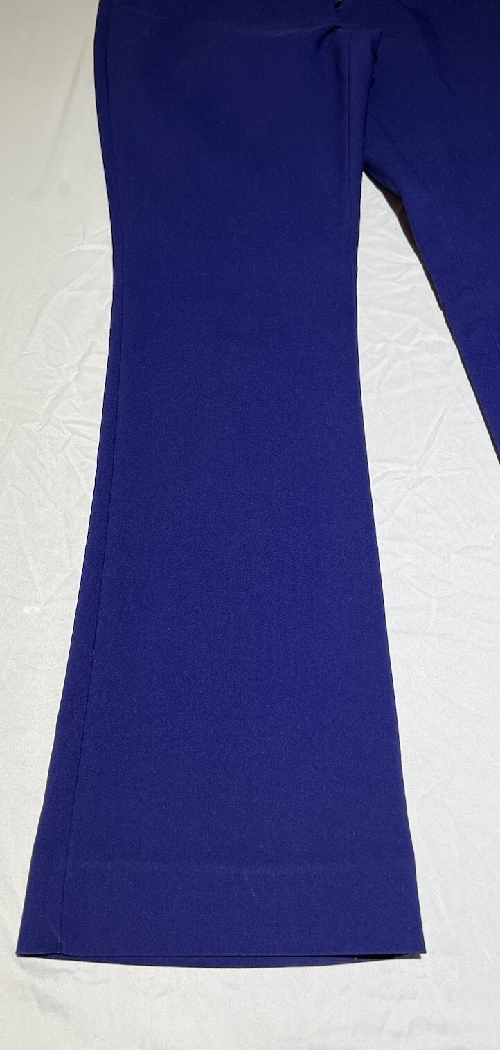 Women's Bootcut Pants Mossimo Blue Size 4 Pants Mid Rise Bootcut Stretch Dressy image 2