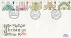 Christmas Decorations GB FDC Ivybridge Devon 1980 (63254)