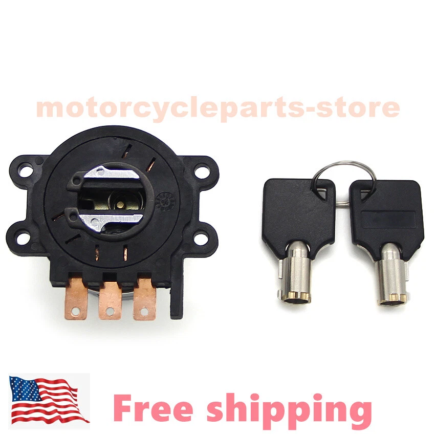 For Harley Davidson Ignition Switch Keys FLSTC HERITAGE SOFTAIL CLASSIC 1996-09 Foto 2 de 4