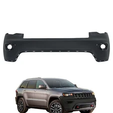 Primed Front Upper Bumper Cover Fascia For 2016 2017-2021 Jeep Grand Cherokee