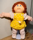 VTG. 1982 CABBAGE PATCH RED CORN SILK HAIR