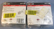 Red Dot CCT-1-20 Coperchio interruttore monopolare e dispositivo 20A 120-277VAC 1-2HP lotto di 2