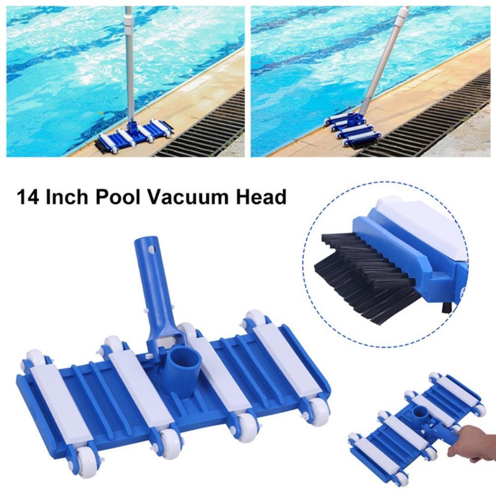 Vacuum Head 14" Swimming Pool Cleaning Equipment Outdoor SPA Pool Cleaner Tool