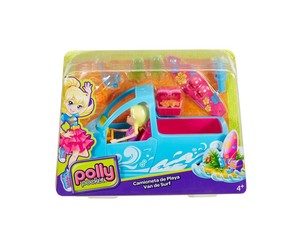 polly pocket camper de playa