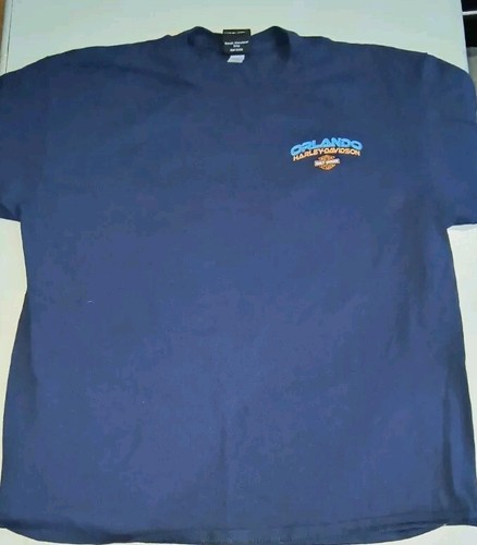 Men's Orlando Harley-Davidson Motorcycle T-shirt Extra Large - Picture 4 of 5