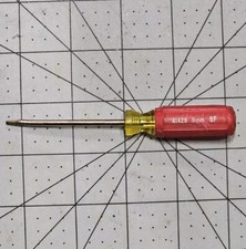 Vintage Sears Tools 41429 BF 1/8โ Flat Screwdriver Made In The USA