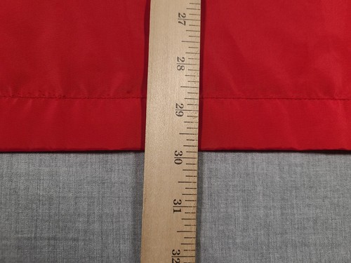 MIZUNO Jacket Mens XL Red Outdoor Sports Baseball Golf Coach Vented Windbreaker - Picture 9 of 13