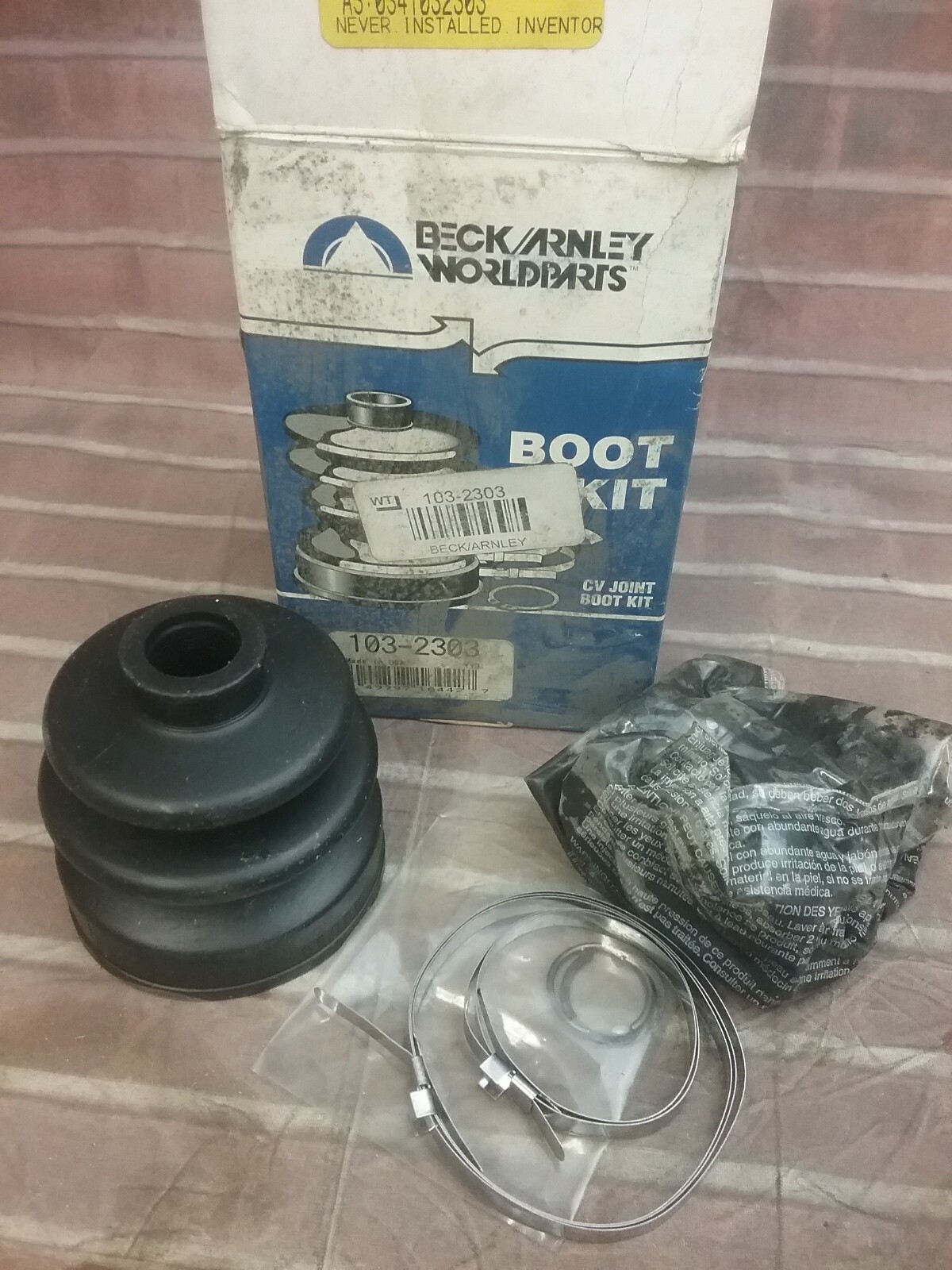 Beck/Arnley CV Boot Kit Part No 1032303 eBay