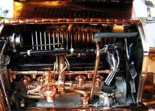Rolls Royce Race Classic Car Copper Phantom 1 24Custom Built 18Metal Body12Model - Picture 6 of 16