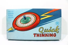 Vintage Game Quick Thinking Hausser