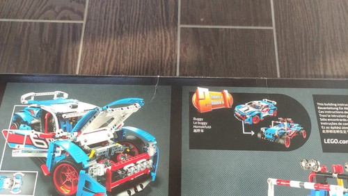 Lego 42077 Rallye Auto Technic beschädigter Karton - Bild 4 von 9