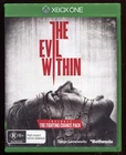 The Evil Within Horror Xbox One Console Game PAL Complete with Manual VGC