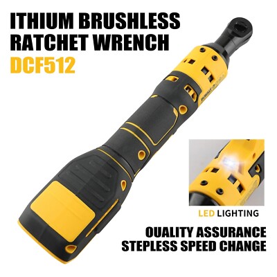 DEWALT DCF512 Ratsche rechter Winkelschlüssel variable Geschwindigkeit bürstenlos Kraftschlüssel L