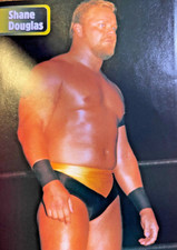 2000 Magazine Illustration Pro Wrestler Shane Douglas