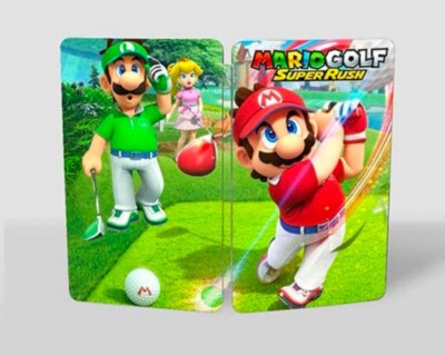Mario Golf: Super Rush Custom made Steelbook for Nintendo switch (No Game) New