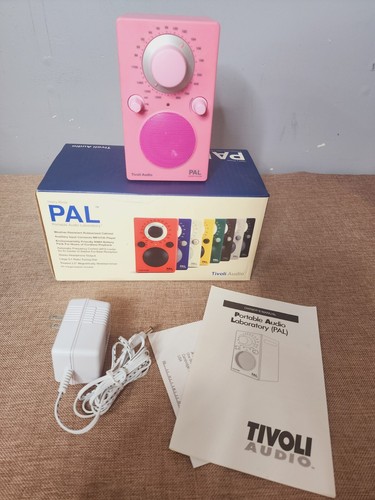 Tivoli Audio iPAL PAL Henry Kloss Portable AM/FM Radio/Speaker AC ...
