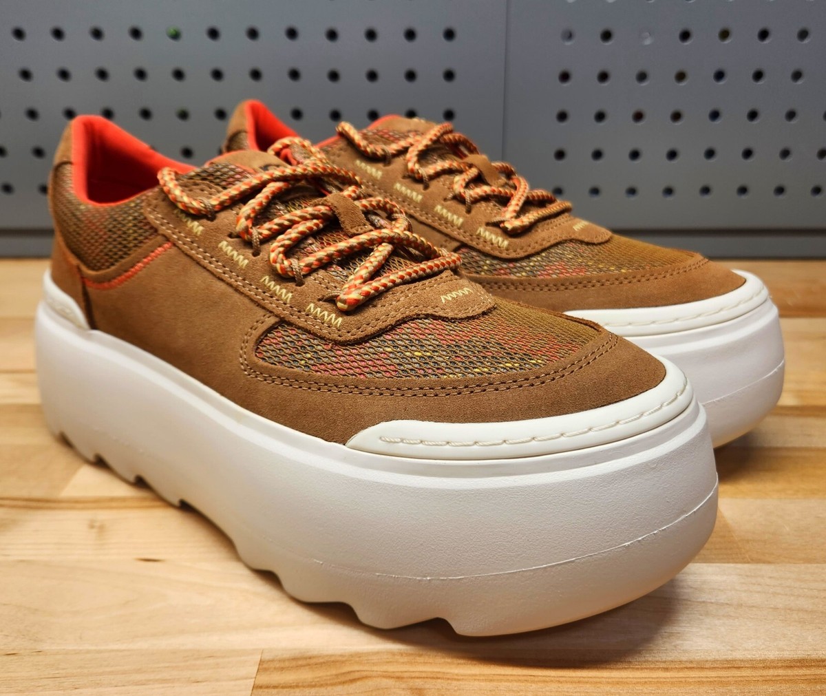 UGG Marin Mega Lace Heritage Braid Chestnut Women's Size